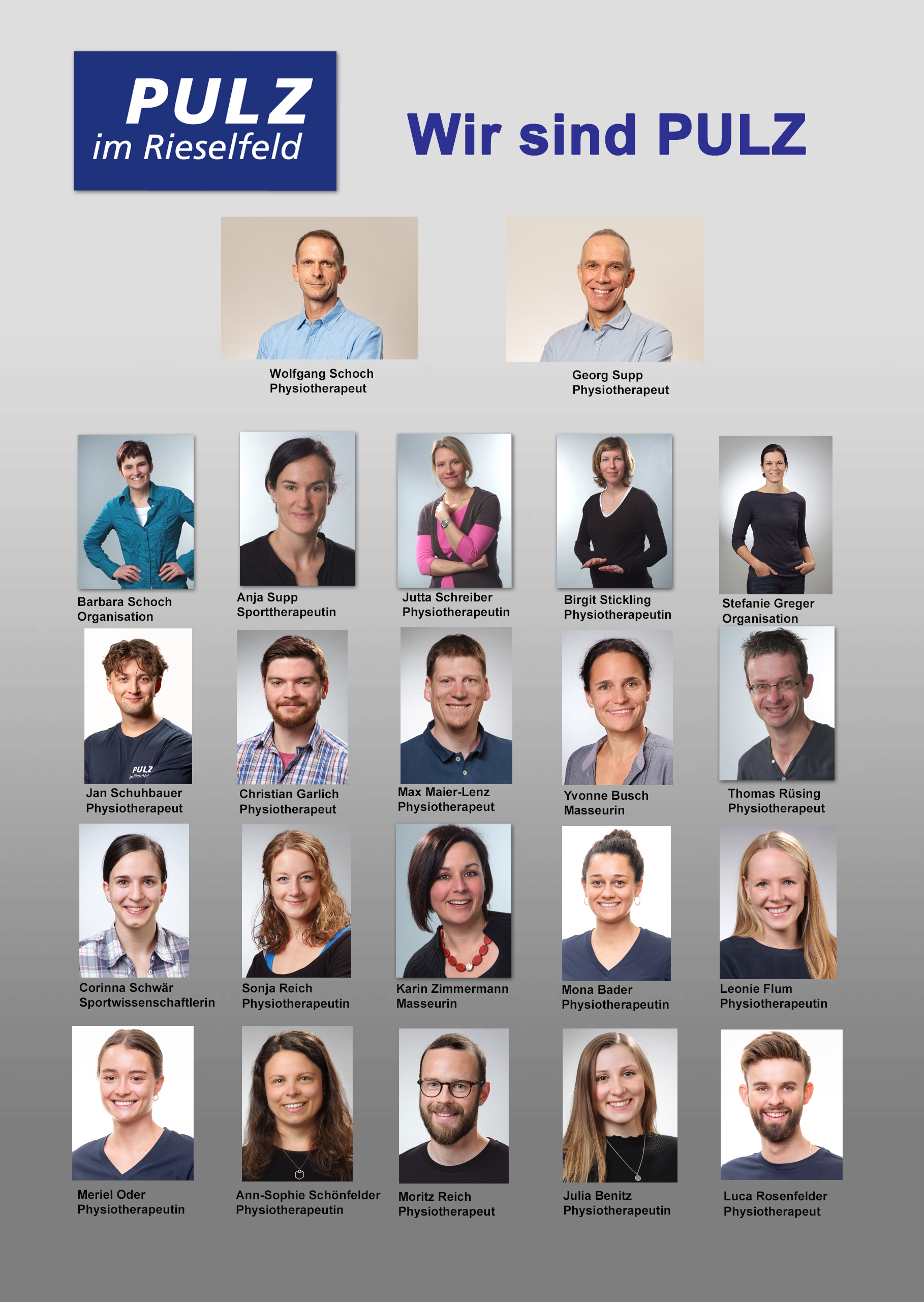 PULZ im Rieselfeld Teammitglieder Unser Team