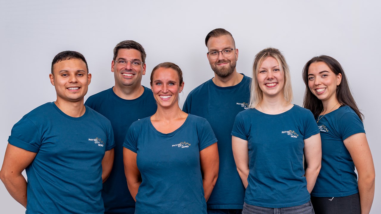 Physio City Nord Personenzahl Teamfoto