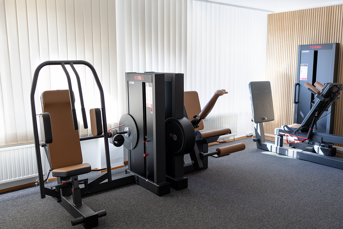 PhysioBerger Räumlichkeiten Trainingsbereich