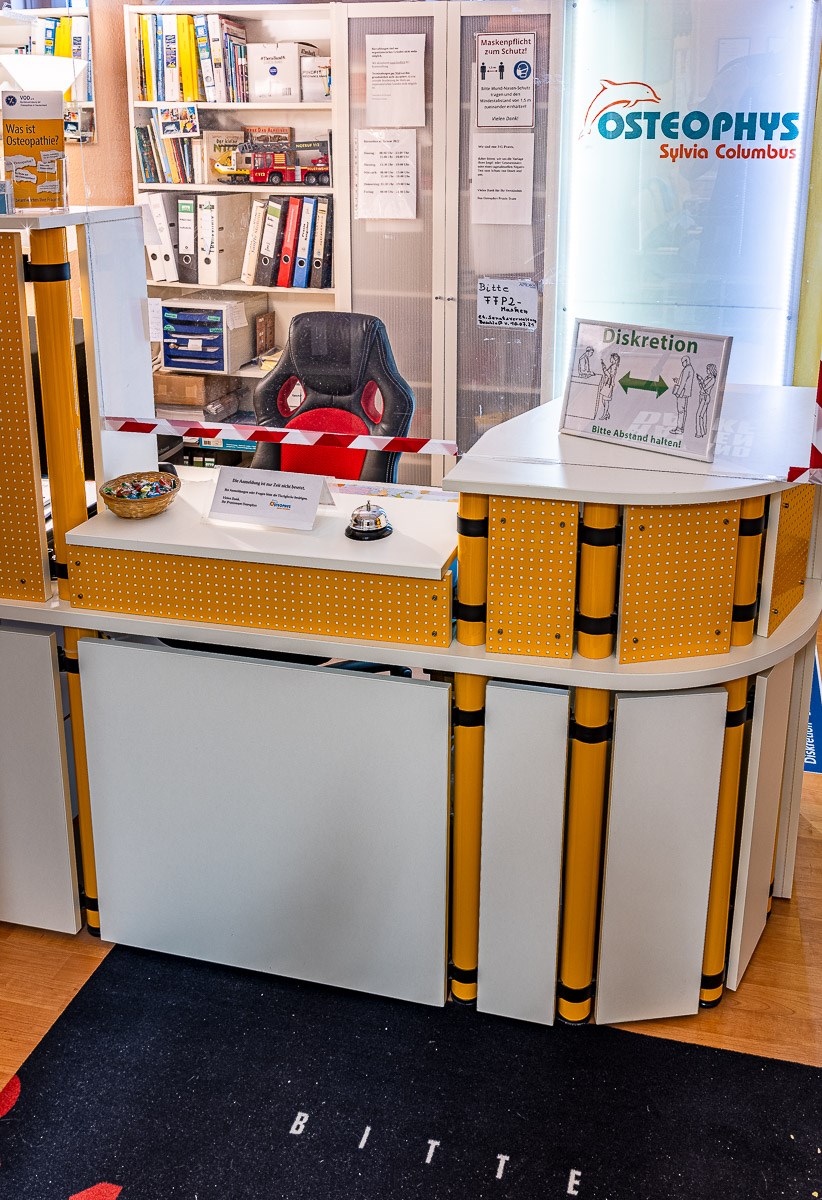Praxis Osteophys Räumlichkeiten Anmeldung