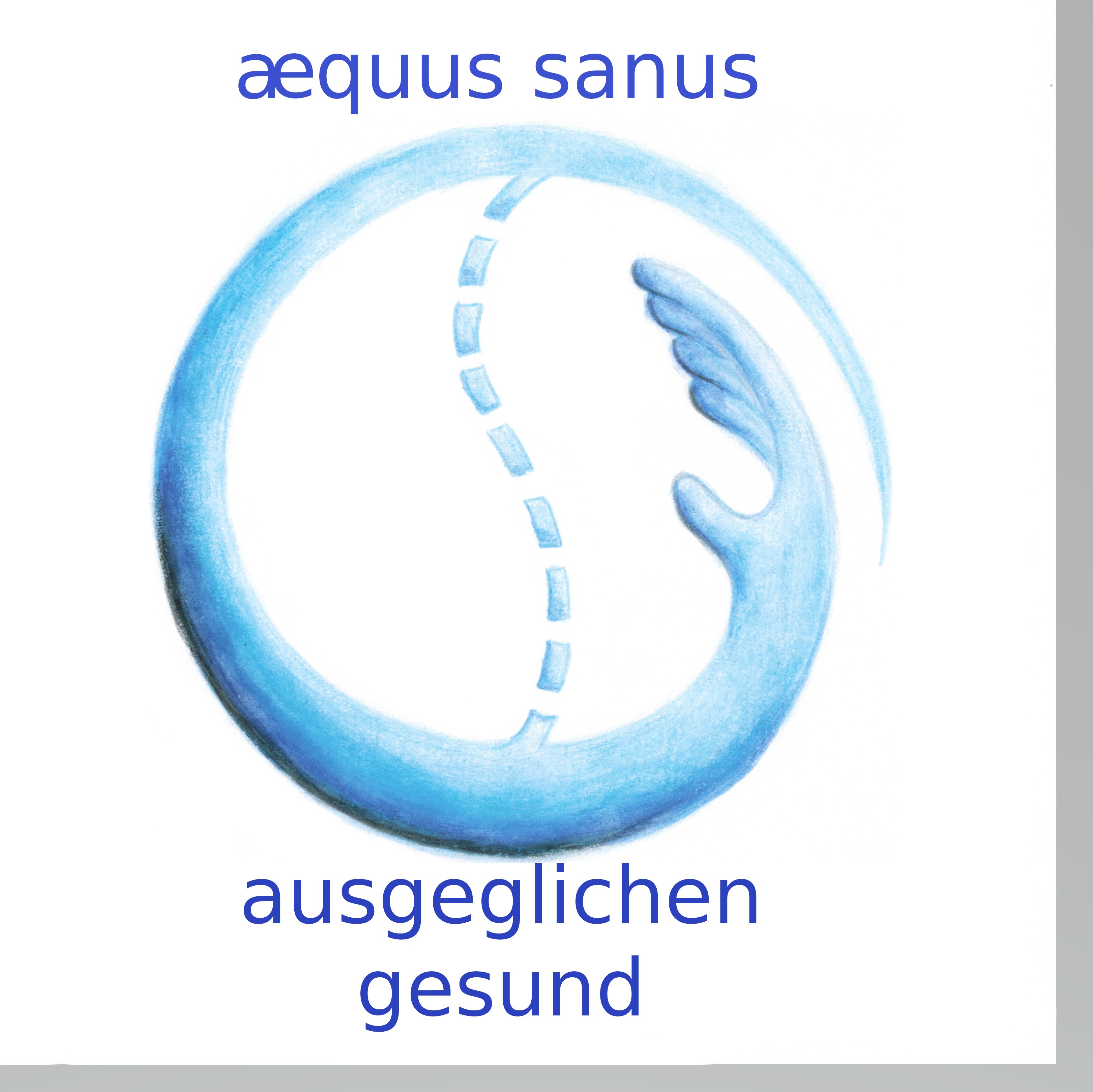 Physiotherapeut - Hessen - Mein Praxislogo - aequus sanus- ausgeglichen gesund  Heilpraktik & Physiotherapie Sara Mertz