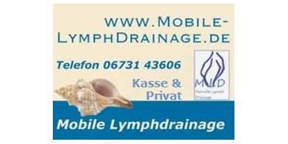 Physiotherapeut - Therapieform: manuelle Lymphdrainage - Flonheim - Mobile Lymphdrainage 50km - alle Kassen (Physiopraxis)