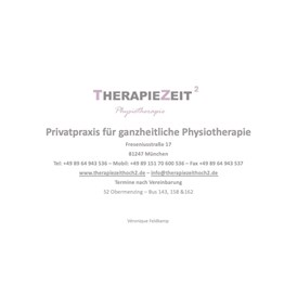 Physiotherapie: TherapieZeit2