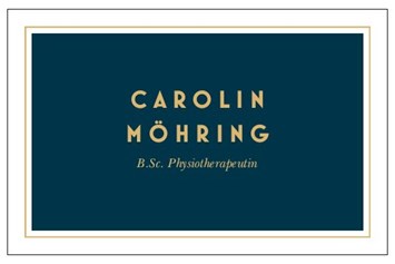 Physiotherapie: Visitenkarte / Logo - Physiotherapie Carolin Möhring