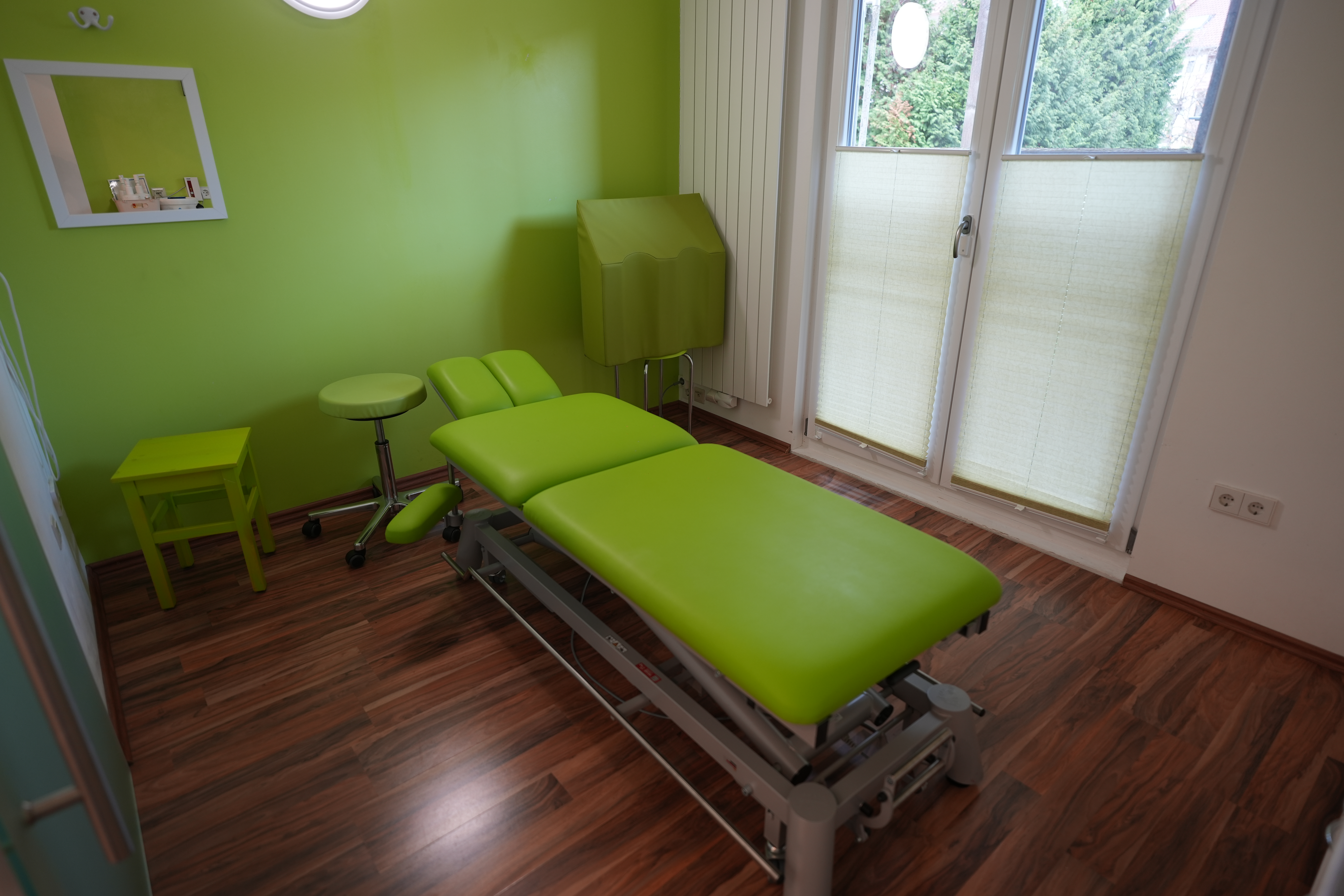 Physiotherapeut - Rheinland-Pfalz - Behandlungsraum Grün - Physio Wosnitza